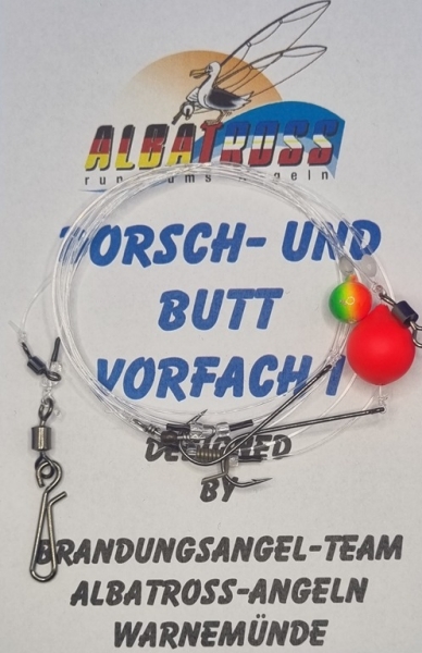 Dorsch- und Plattfisch Vorfach "Holsteiner" 2